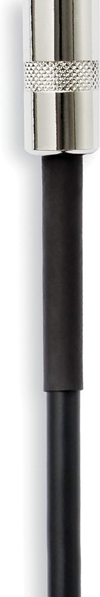 D'Addario Custom Series 30' Coiled Instrument Cable in Black