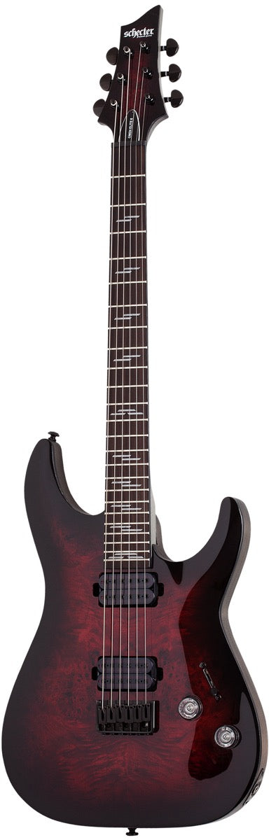 Schecter Omen Elite 6 in Black Cherry Burst