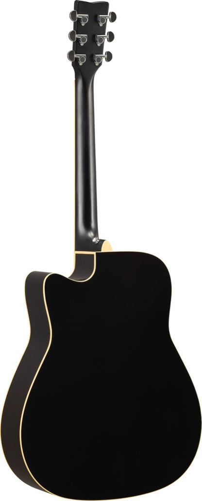 Yamaha FGC TA TransAcoustic Guitar in Black