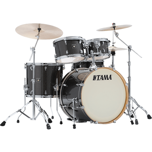 TAMA Superstar Classic 5 Piece Shell Pack in Midnight Gold Sparkle