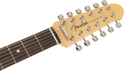 Fender MIJ Limited Stratocaster XII Electric Guitar, Rosewood Fingerboard in Lake Placid Blue