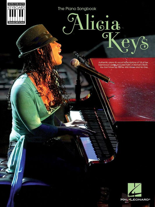 Alicia Keys Note for Note Keyboard Transcriptions