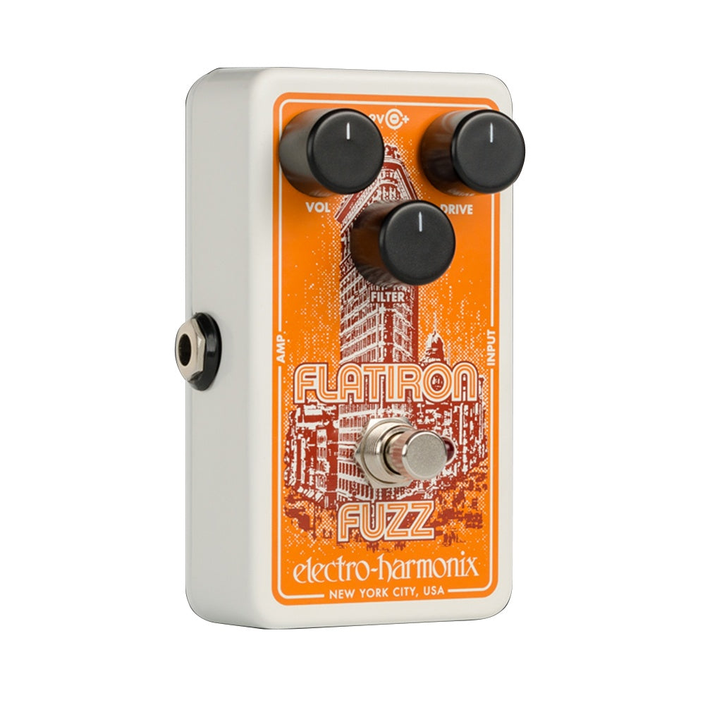 Electro Harmonix Flatiron Fuzz Classic Op Amp Powered Fuzz/Distortion Pedal