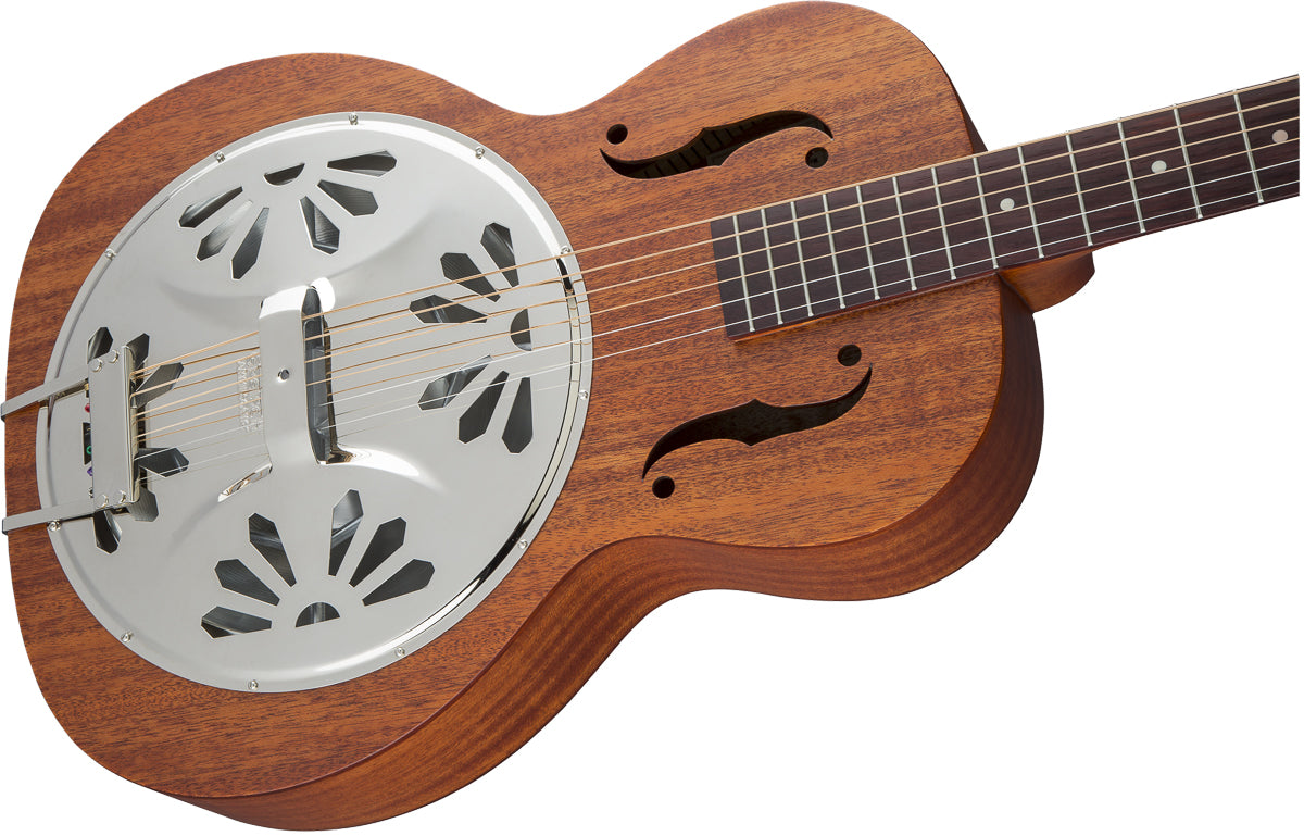 Gretsch G9200 Boxcar Round Neck Resonator Guitar in Natural