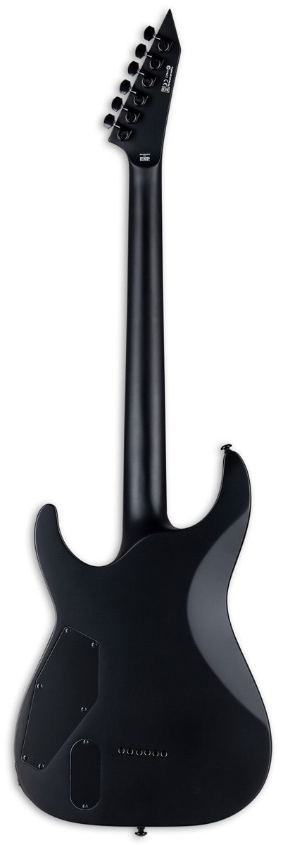 ESP LTD MH 1000 Baritone in Black Satin