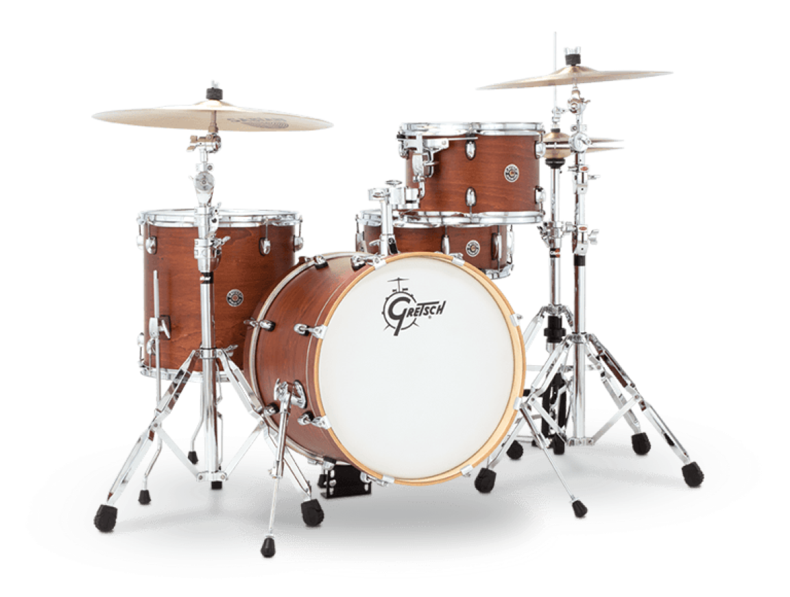 Gretsch Catalina Club Jazz 4 Piece Shell Pack in Satin Walnut Glaze