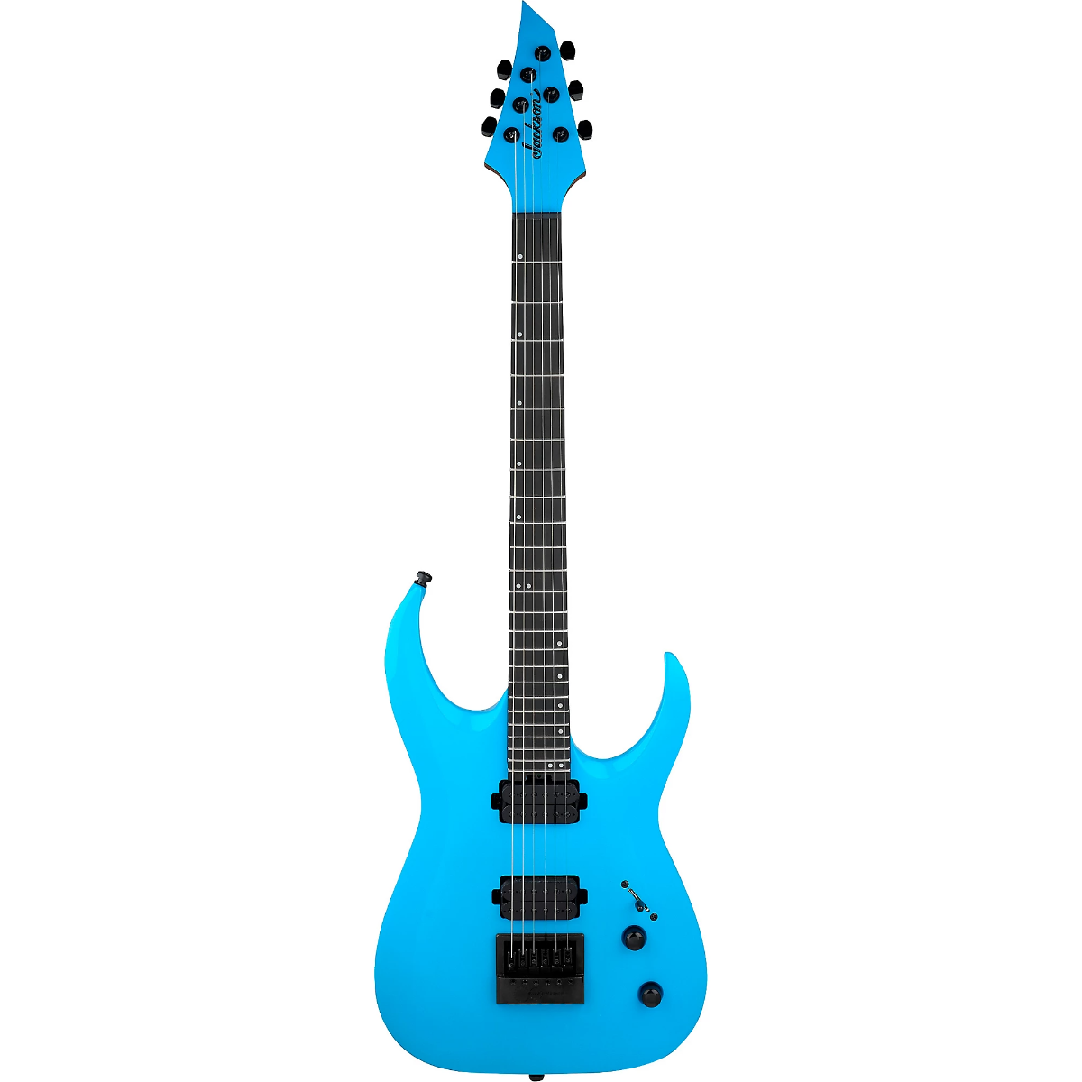 Jackson Pro Plus Series Signature Misha Mansoor Juggernaut ET6 Electric Guita in Riviera Blue