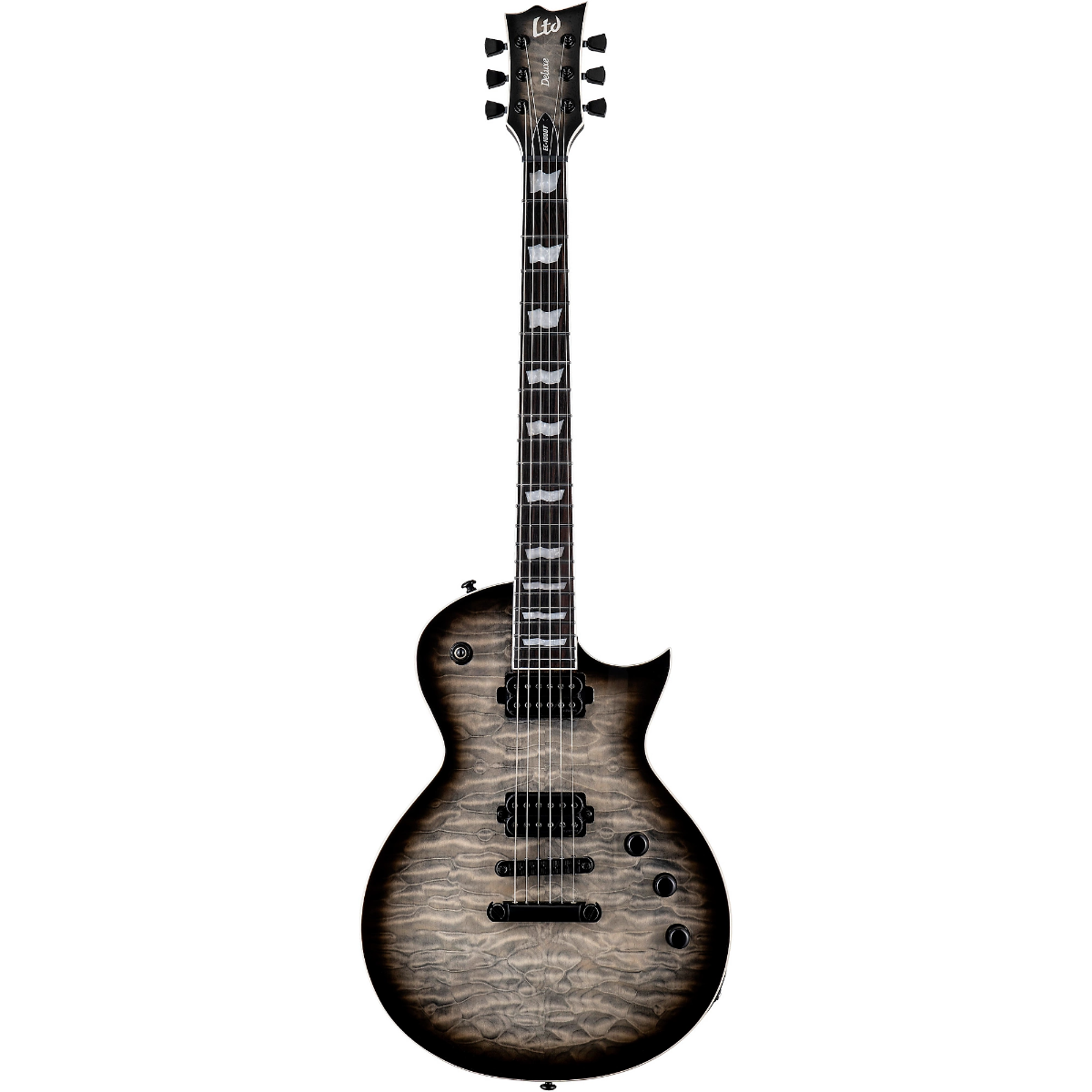 ESP LTD EC-1000T CTM Electric Guitar in Charcoal Burst