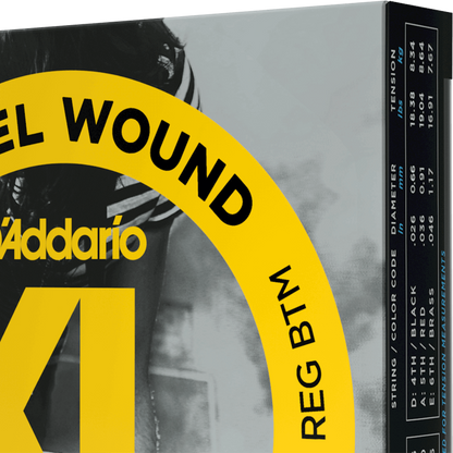 D'Addario EXL125 3D Nickel Wound 3 Sets Electric Guitar Strings Super Light Top Regular Bottom 9-46 Gauge