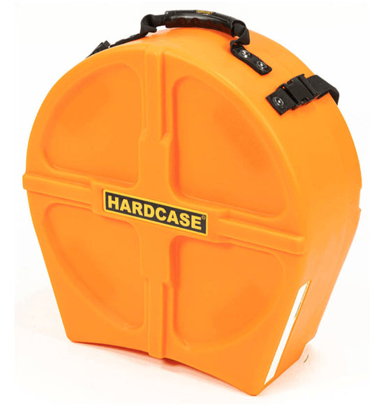 HARDCASE HNL14SO Fully Lined 14" Snare Drum Case In Orange