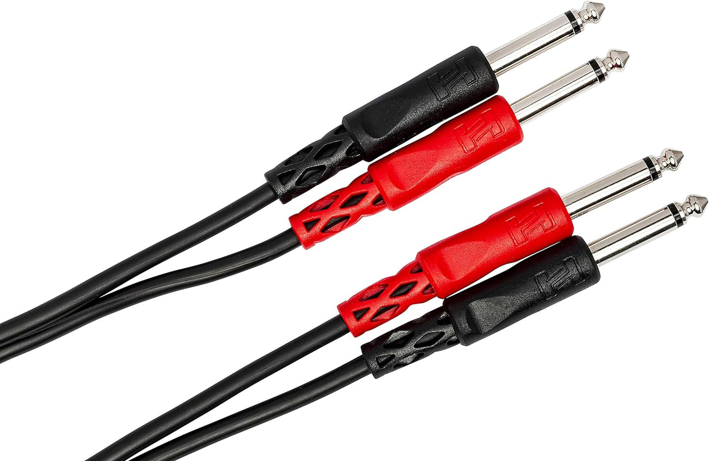 Hosa CPP203 Dual 1/4" TS to Same Stereo Interconnect Cable 3 Meters