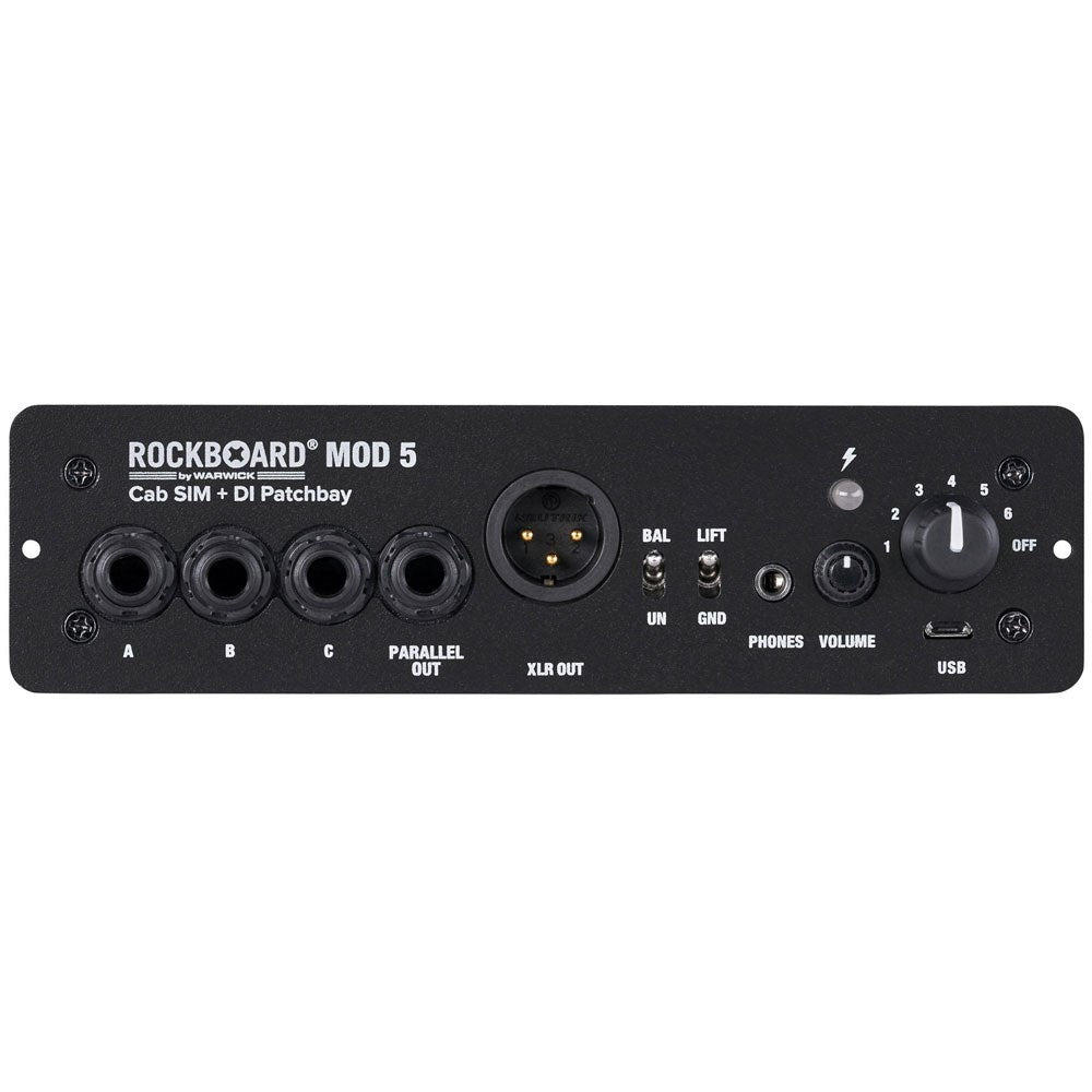 Warwick RockBoard Module 5 Cab Sim & DI Patchbay