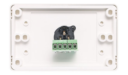 Altronics Redback 5 Pin XLR Horizontal Microphone Wallplate