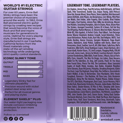 Ernie Ball Ultra Slinky Nickel Wound Electric Guitar Strings 3 Pk 10-48 Gauge