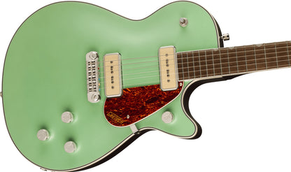 Grestch G5210-P90 Electromatic Jet Two 90 Single Cut with Wraparound in Broadway Jade