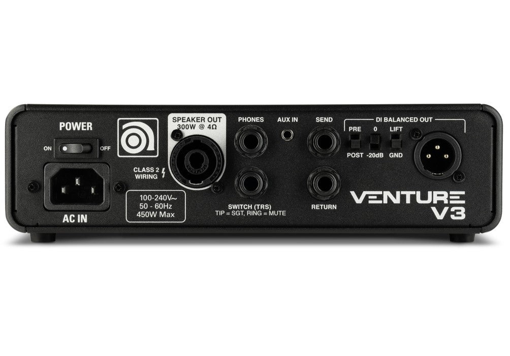 Ampeg Venture V3 300W Bass Amplifier Head