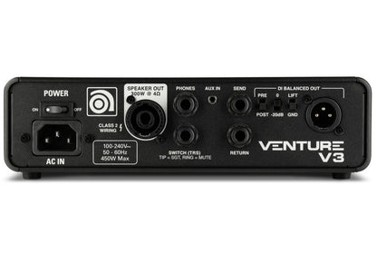 Ampeg Venture V3 300W Bass Amplifier Head