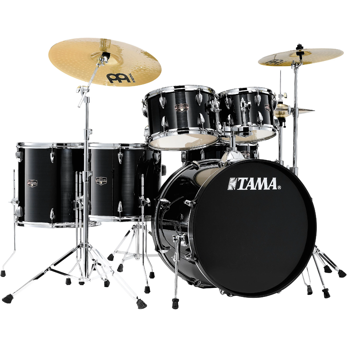 TAMA IP62H6W  Imperialstar 6-Piece Drum Kit in Hairline Black