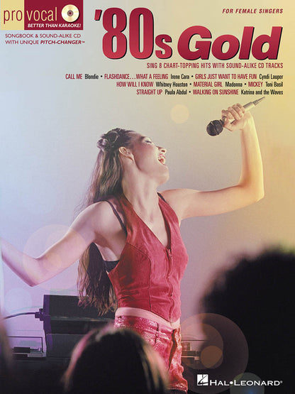 '80s Gold Pro Vocal Womens Volume 4 BK/CD