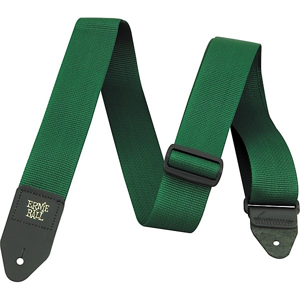 Ernie Ball Polypro Guitar Strap Or Bass Strap in Forest Green