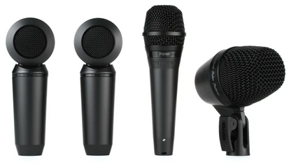 Shure PGASTUDIOKIT4 4 piece Microphone Kit