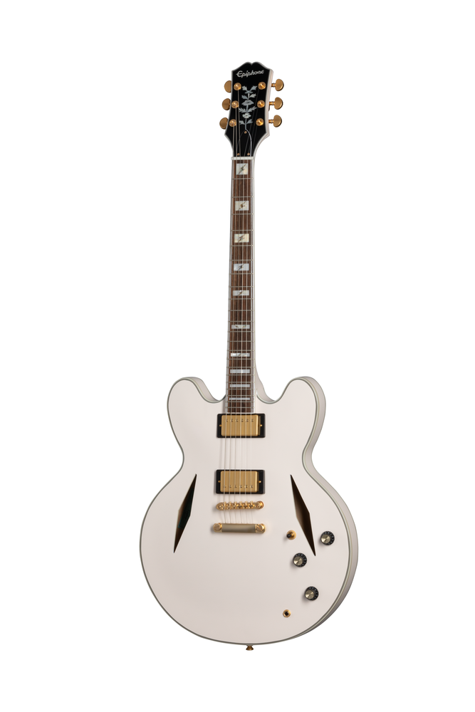 Epiphone Emily Wolfe White Wolfe Sheraton in Aged Bone White