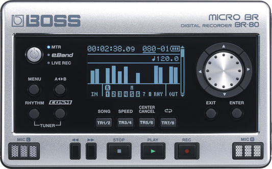 Boss Micro BR80 Digital Recorder