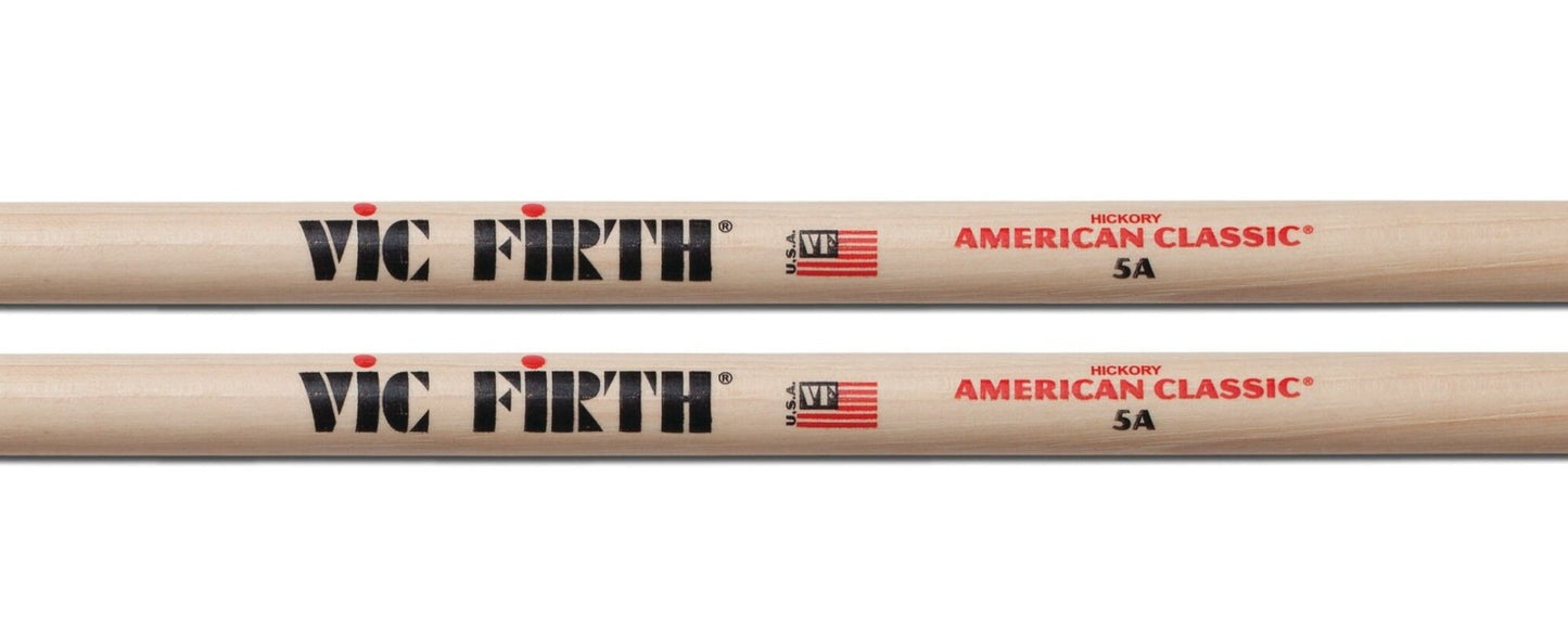 Vic Firth American Classic 5A Wood Tip Drumsticks