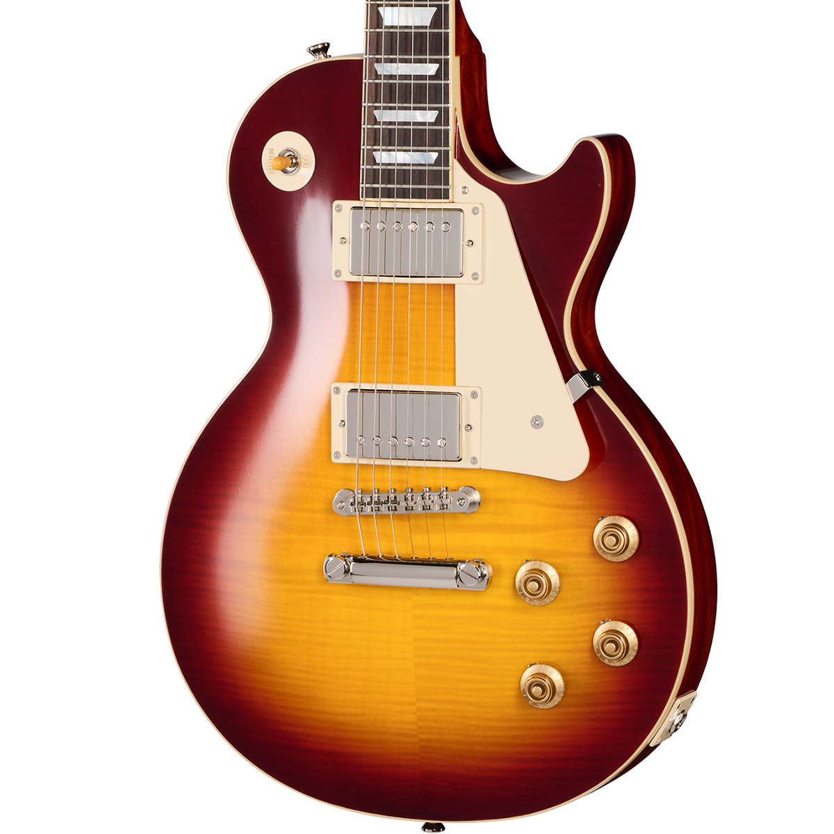 Epiphone 1959 Les Paul Standard Reissue Electric Guitar in Deep Cherry Sunburst