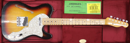 Fender Custom Shop 1968 Telecaster Thinline Journeyman Relic in 3 Color Sunburst