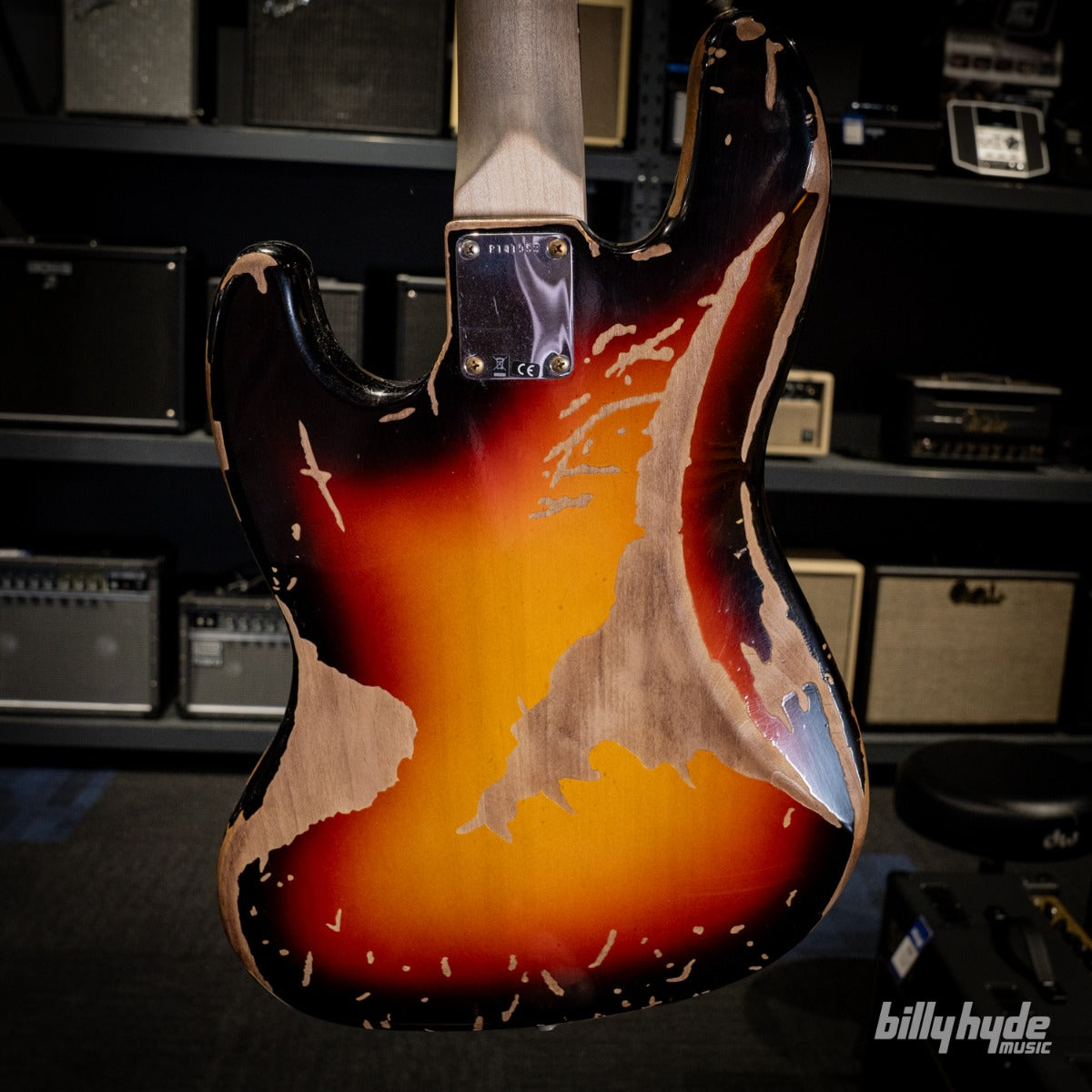 Fender Custom Shop Jaco Pastorius Tribute Fretless Jazz Bass in 3-Color Sunburst