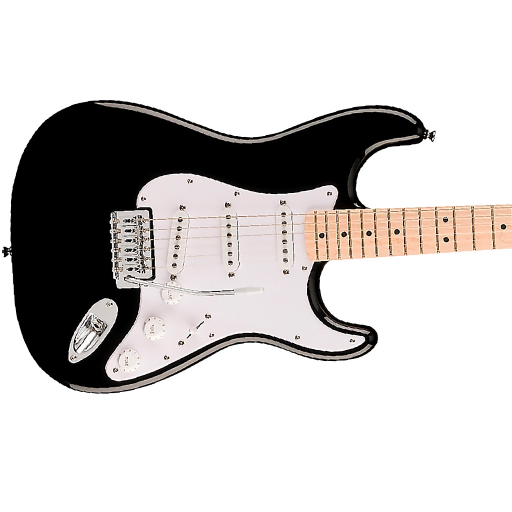Squier Sonic Stratocaster, Maple Fingerboard Electric Guitar Pack in Black