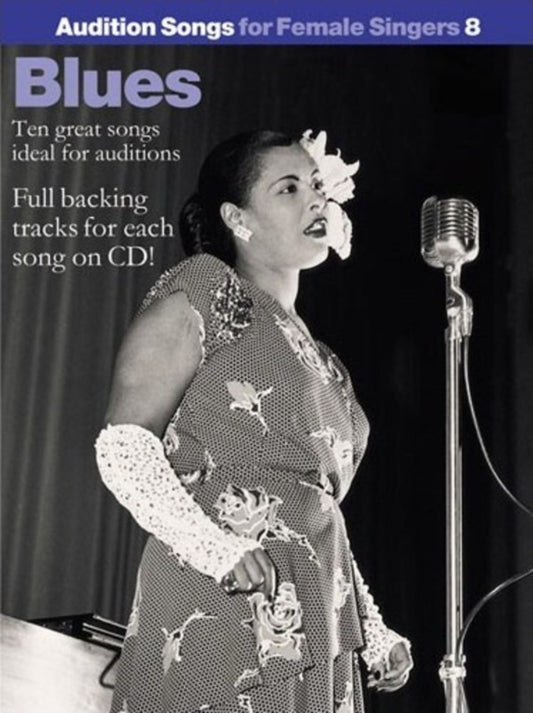 Audition Songs for Female Singers 8 Blues BK/CD