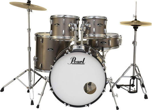 Pearl Roadshow 5 Piece Fusion Drum Kit in Bronze Metallic