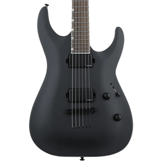 ESP LTD MH 1000 Baritone in Black Satin