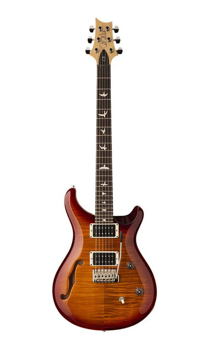 PRS CE 24 Semi Hollow Electric Guitar in Dark Cherry Sunburst (USA)