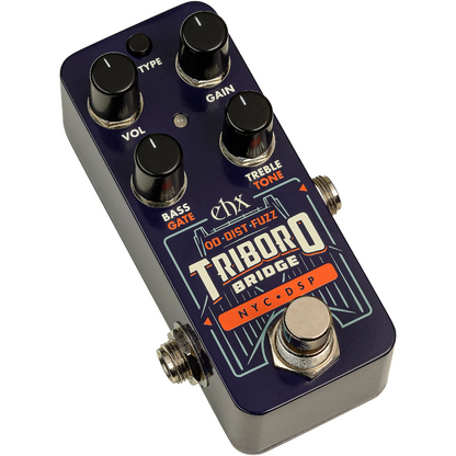 Electro Harmonix Pico Triboro Bridge Overdrive/Distortion/Fuzz Effects Pedal
