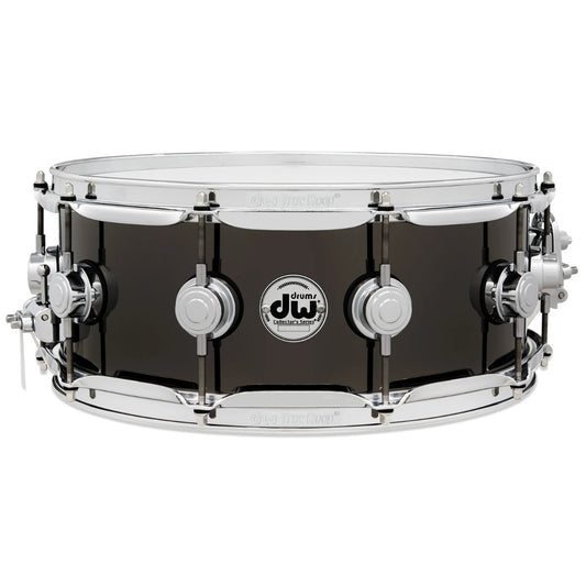 DW Collectors Series 5.5" x 14" Black Nickel Over Brass Snare Drum