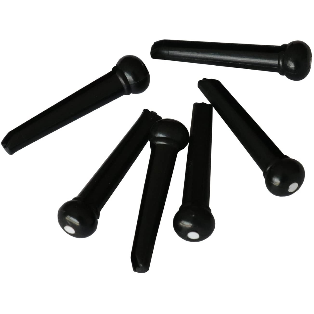 DR PARTS BRIDGE PIN SET 6 PIECES in BLACK