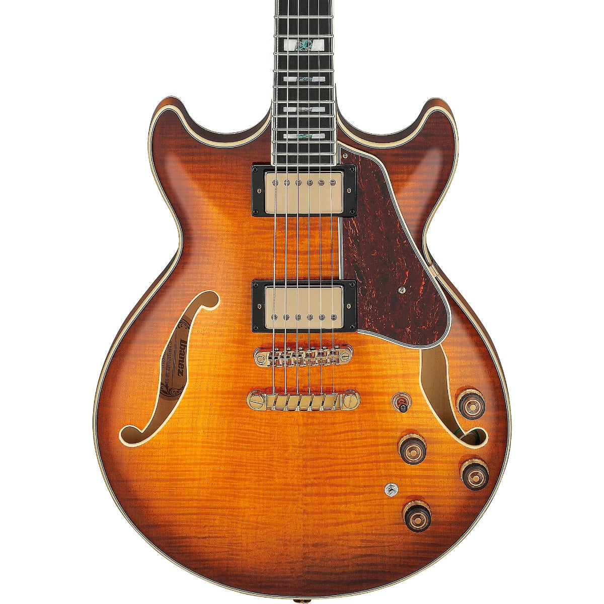 Ibanez AM153FM Electric Guitar in Antique Tobacco Burst