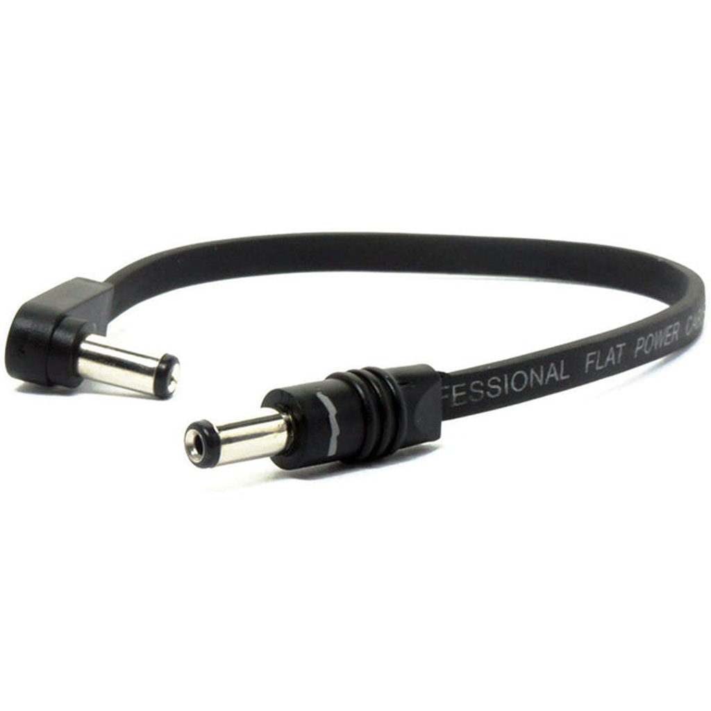 EBS DC1-38 90/0 Angled To Straight DC Flat Power Cable 38cm