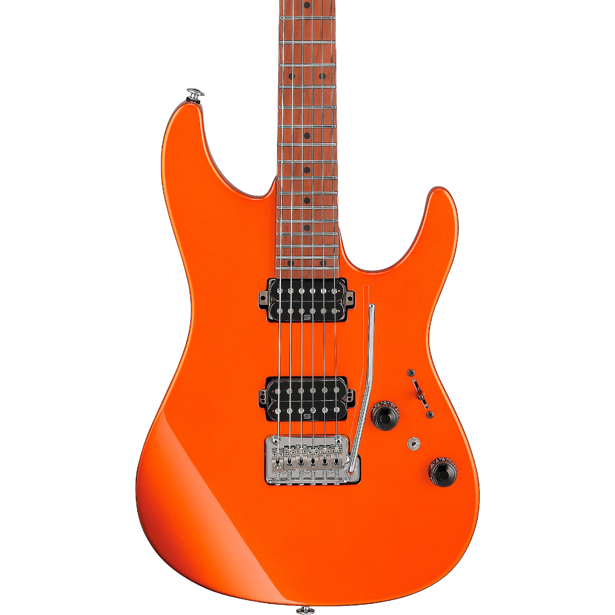 Ibanez Prestige AZ2402 Electric Guitar in Roadster Orange Metallic