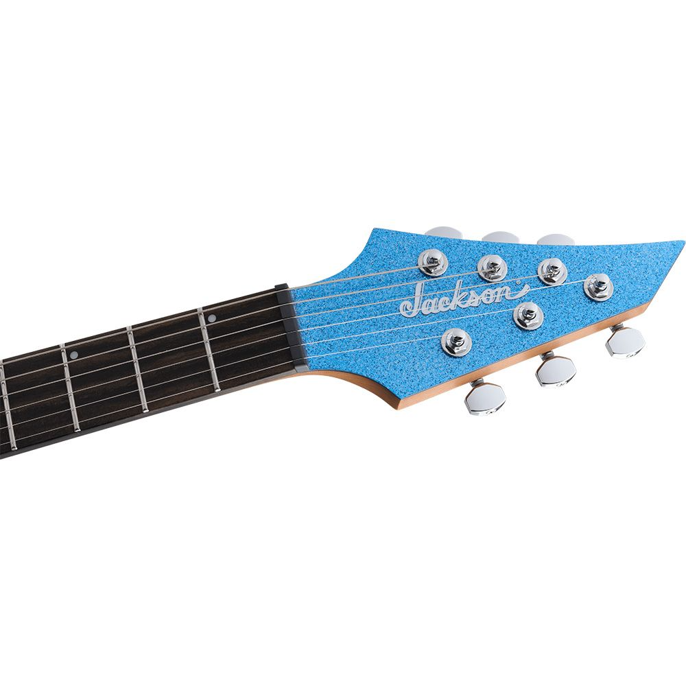Jackson Pro Series Signature Misha Mansoor Juggernaut HT6 Electric Guitar in Blue Sparkle