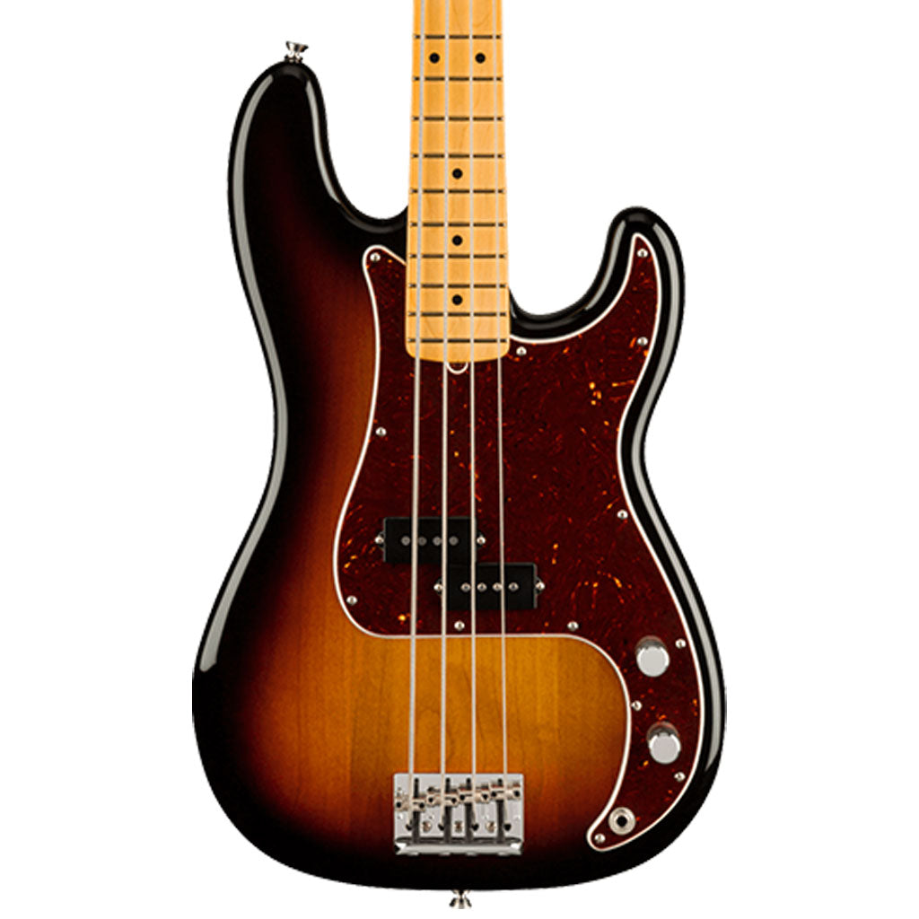 Fender American Professional II Precision Bass, Maple Fingerboard in 3 Color Sunburst