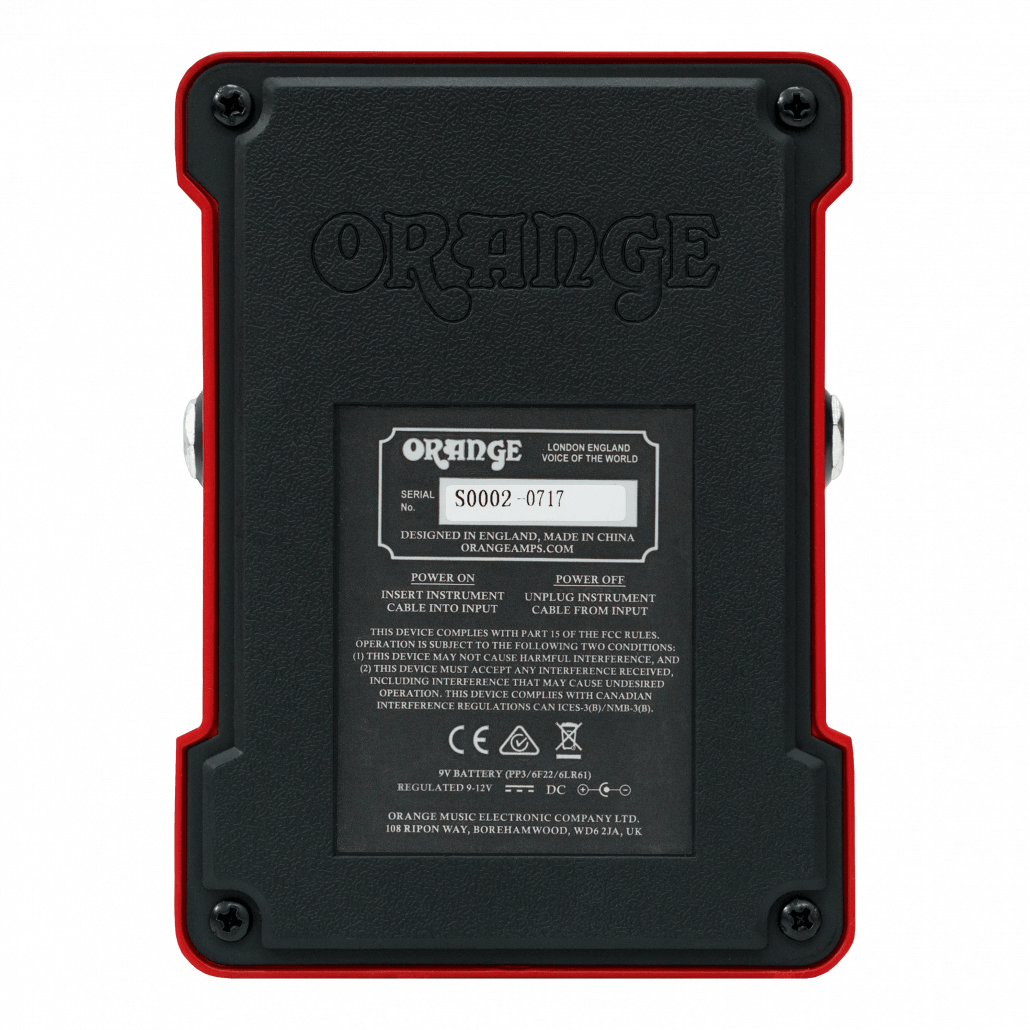 Orange Two Stroke Boost EQ Pedal