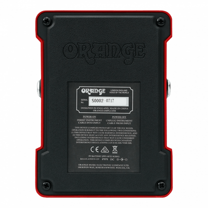 Orange Two Stroke Boost EQ Pedal