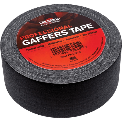 D'Addario Accessories Gaffers Tape in Black