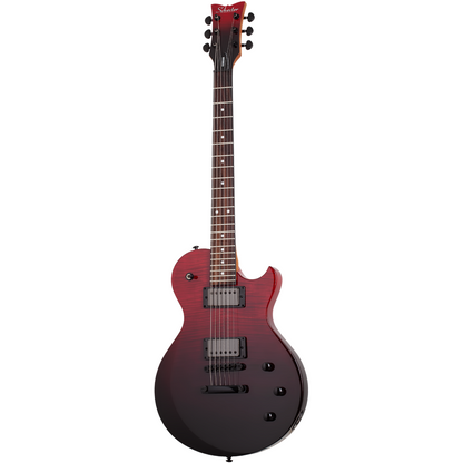 Schecter Solo-II Standard Electric Guitar in Blood Burst