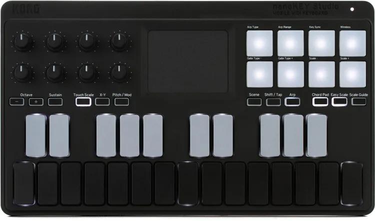 KORG nanoKEY Studio Mobile MIDI Keyboard