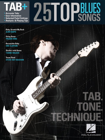 25 Top Blues Songs Tab Tone Technique Tab+